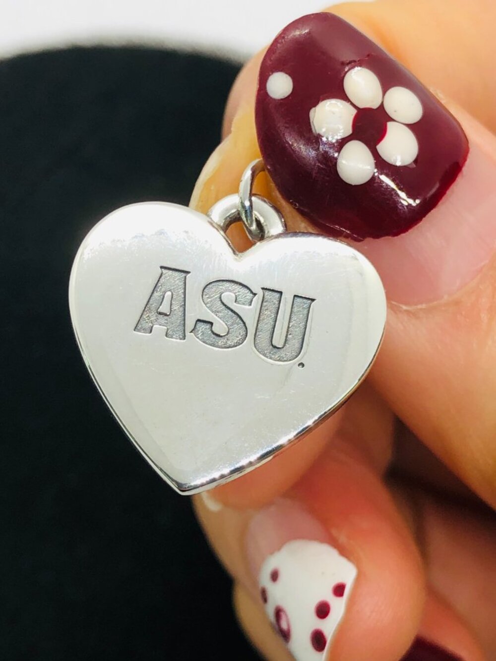 James Avery Arizona State University Classic Heart Charm